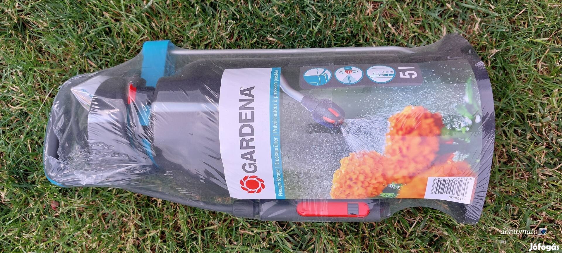 Új! Bontatlan Gardena 5L nyomáspermetező