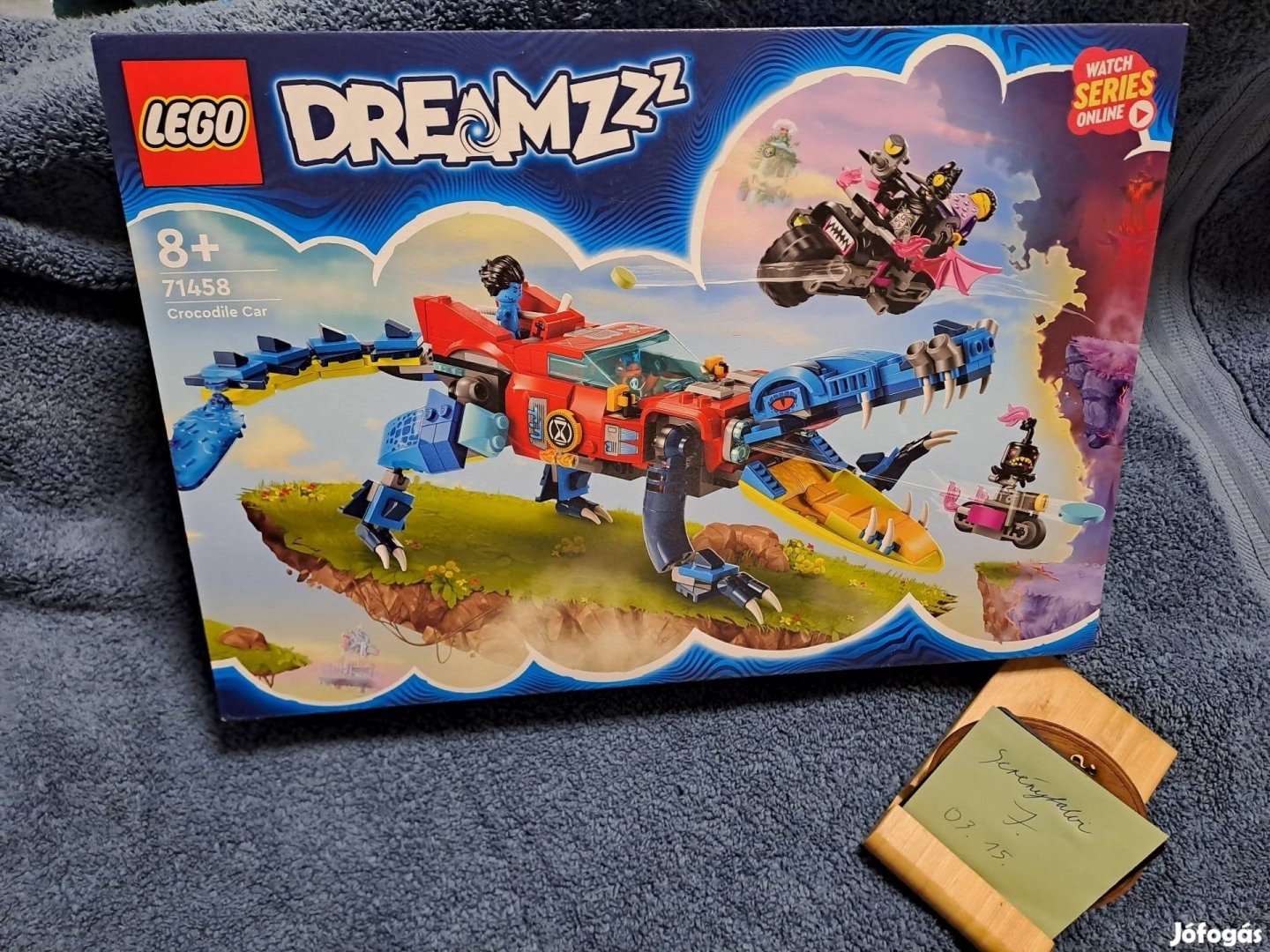 Új, Bontatlan LEGO Dreamzzz(TM) Krokodil autó (71458)