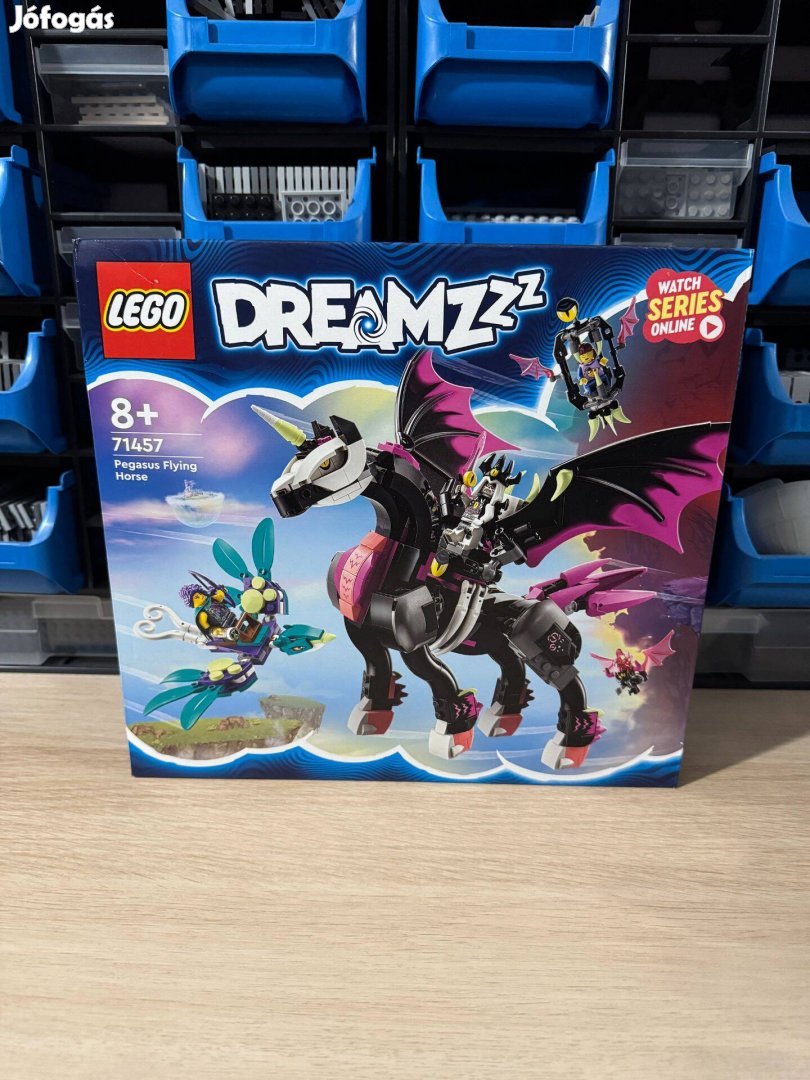 Új, Bontatlan Lego 71457 Dreamzzz Pegasus szárnyas paripa