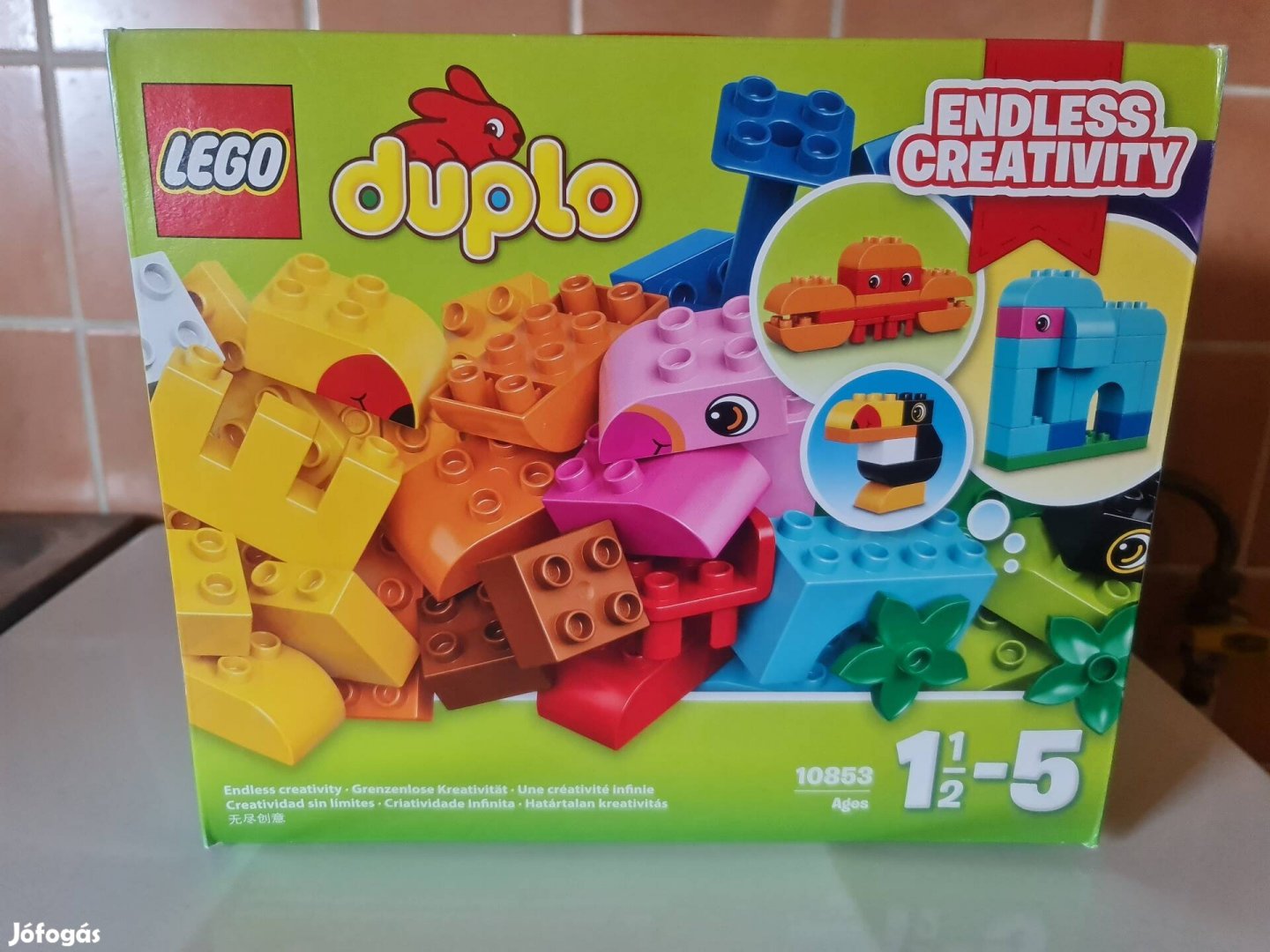 Új! Bontatlan Lego duplo 10853 kreatív építőkészlet