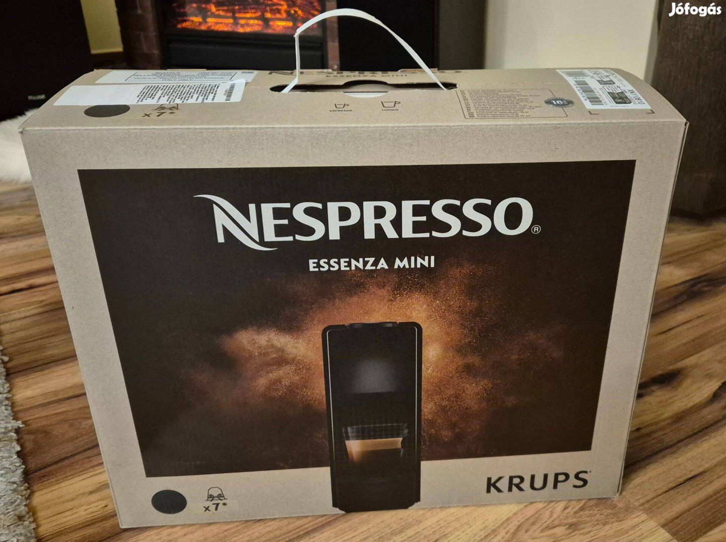 Új, Bontatlan Nespresso Essenza mini kapszulás kávégép kávéfőző