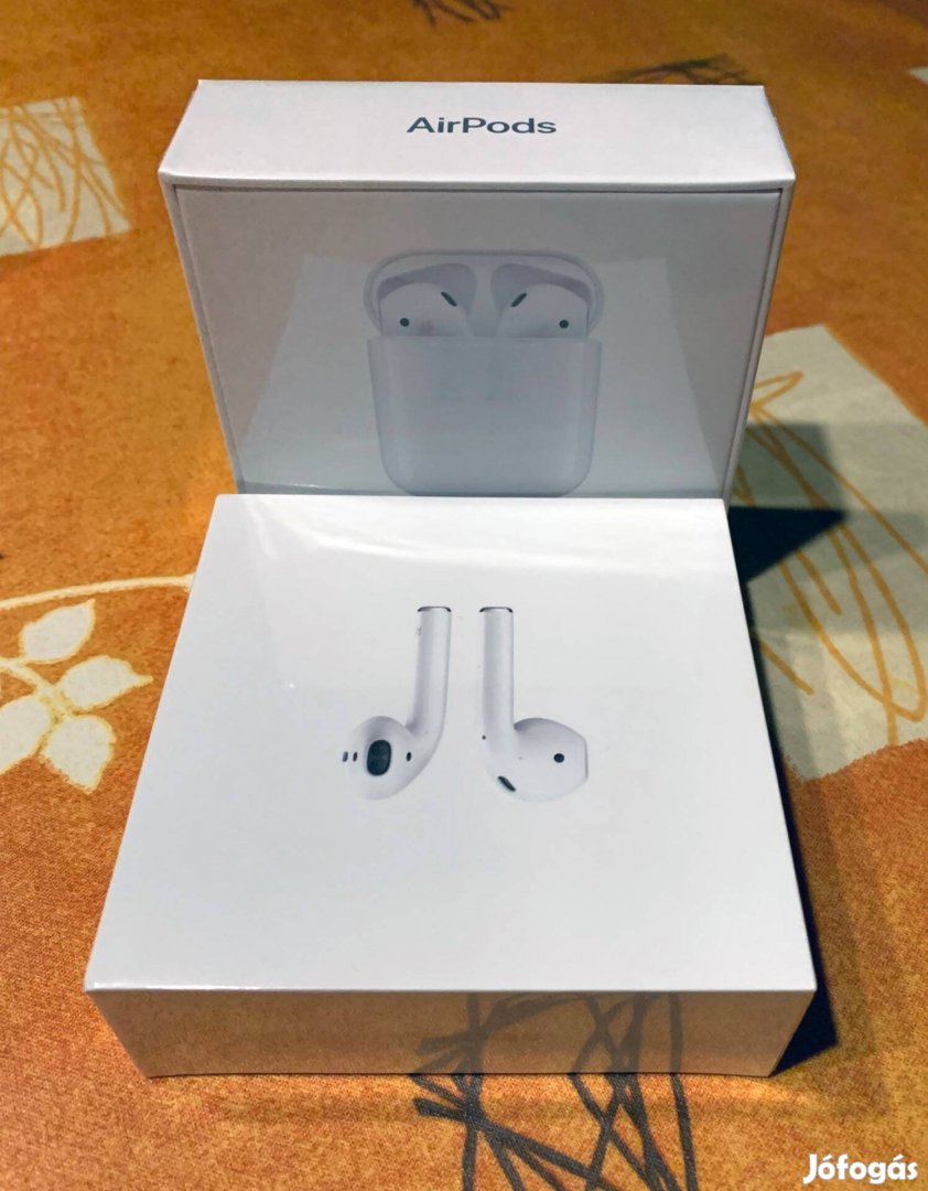 Új, Bontatlan, Garanciás, Eredeti, Apple Airpods 2 eladó!