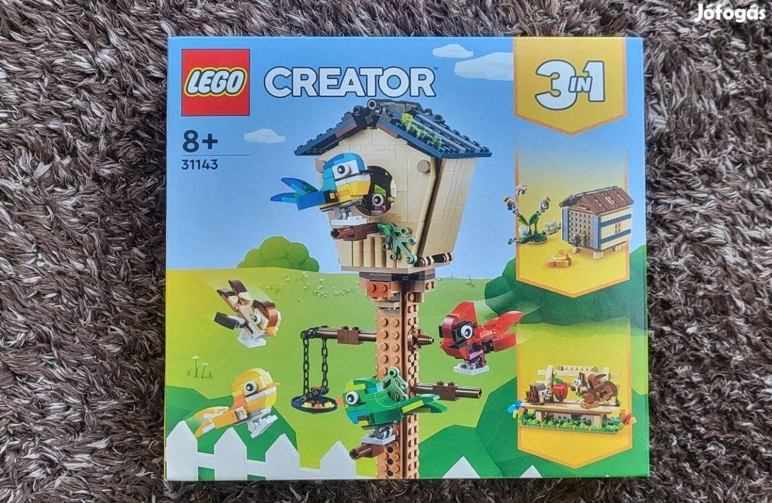 Új, Bontatlan, Hibátlan 31143 LEGO Creator - Madárház