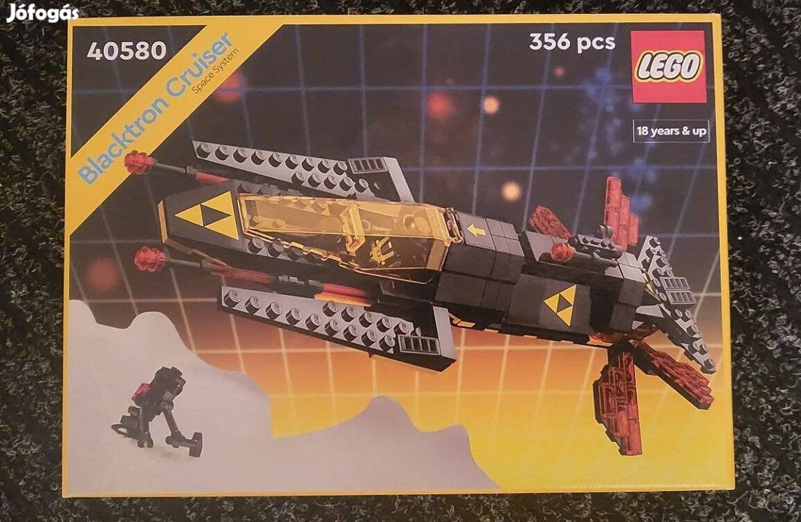 Új! Bontatlan! Hibátlan 40580 LEGO limitált készlet Blacktron cruiser