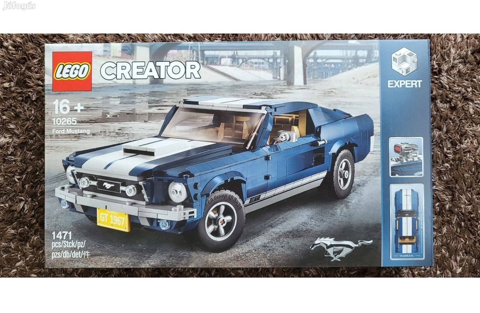 Új, Bontatlan, Hibátlan LEGO 10265 Ford Mustang GT 1967