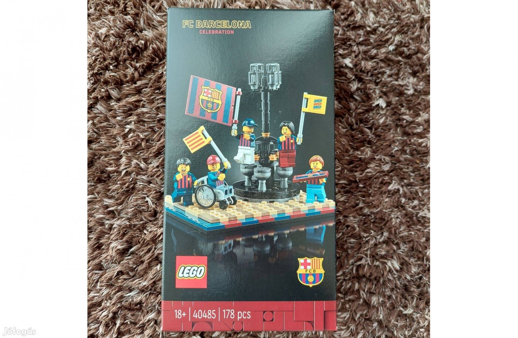 Új, Bontatlan, Hibátlan LEGO 40485 FC Barcelona szurkolói szett