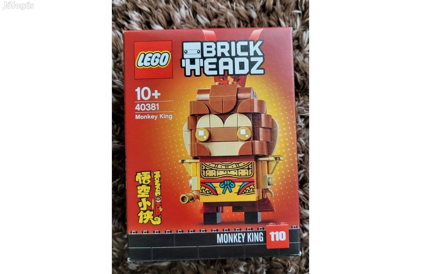 Új, Bontatlan, Hibátlan! LEGO 40381 Brickheadz Monkey King