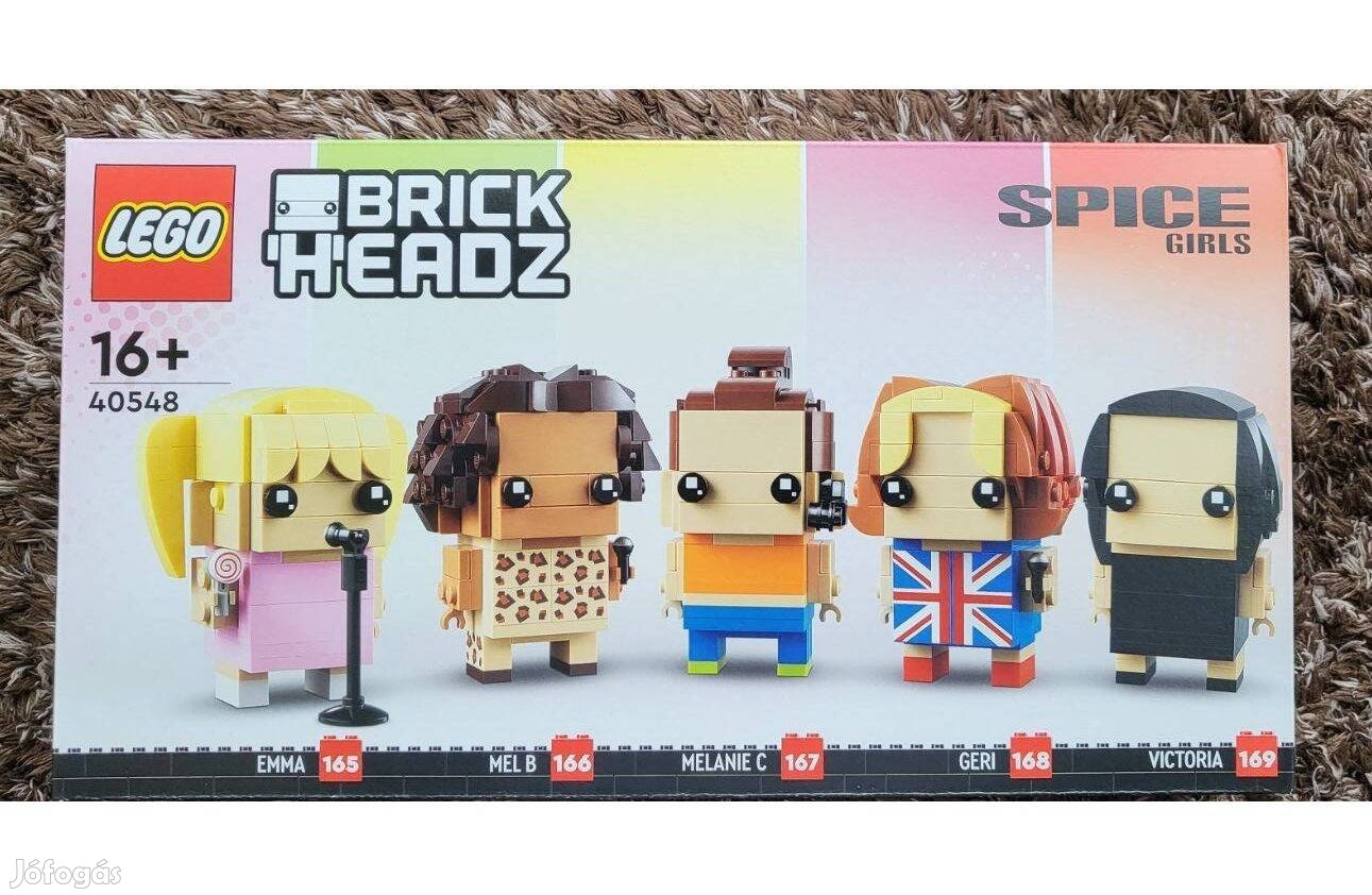 Új, Bontatlan, Hibátlan - 40548 LEGO Brickheadz Spice Girls