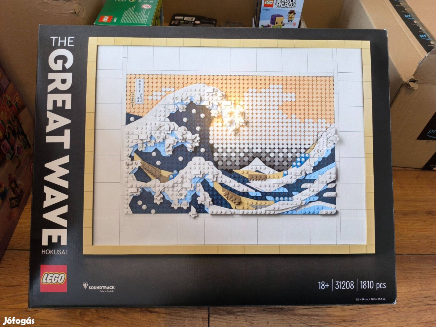 Új! Bontatlan! LEGO Art 31208 Hokusai - A nagy hullám