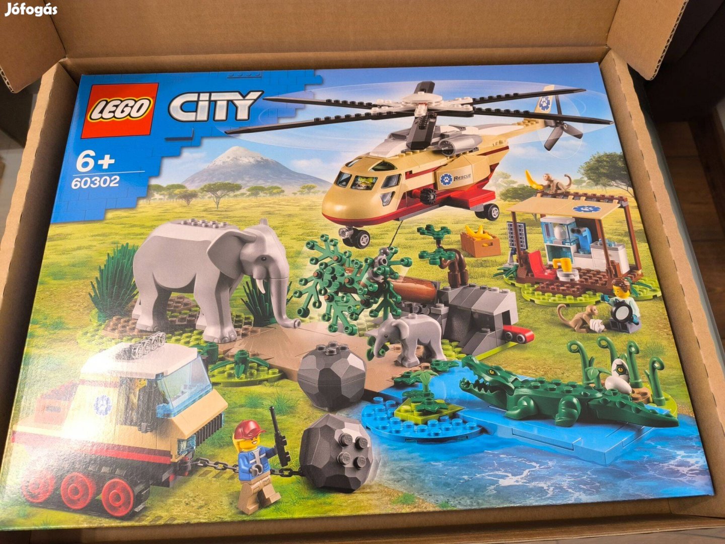 Új! Bontatlan! LEGO City 60302 Vadvilági mentési művelet