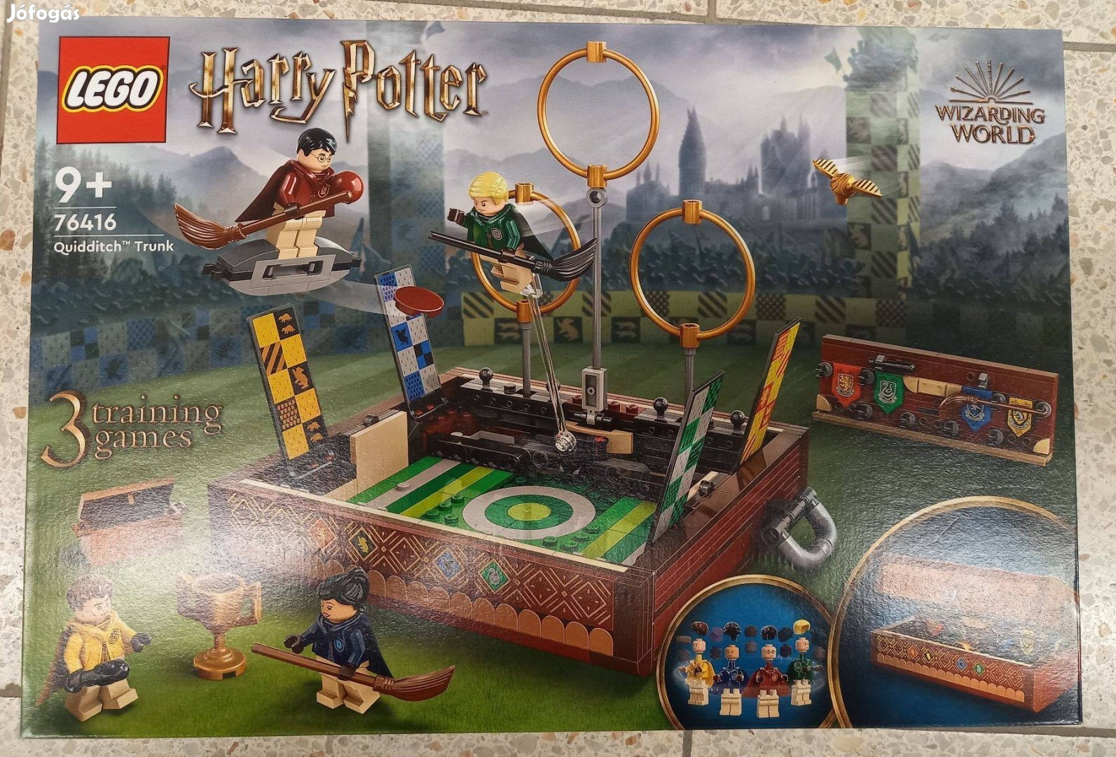 Új! Bontatlan! LEGO Harry Potter - Kviddics koffer