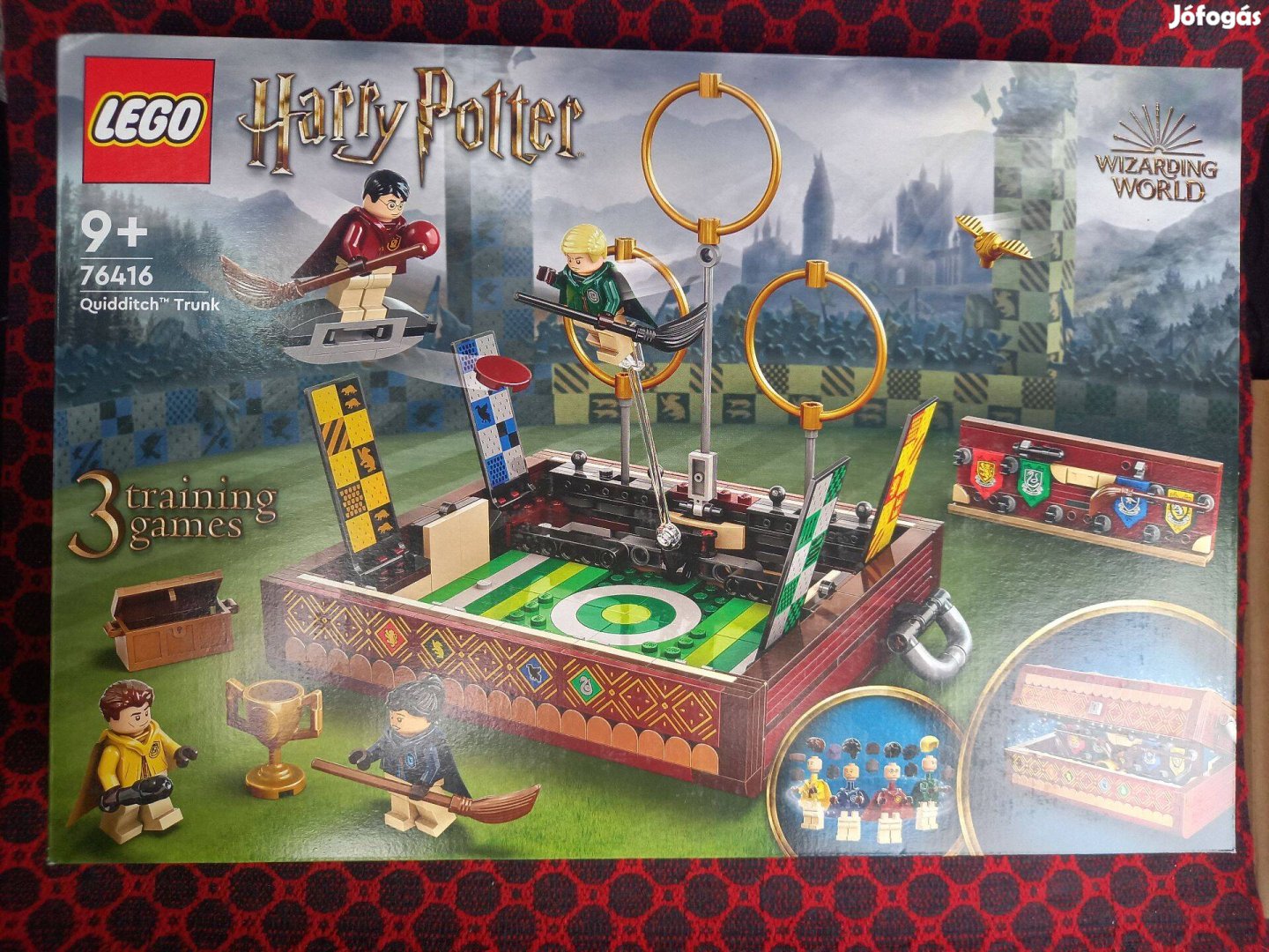 Új! Bontatlan! LEGO Harry Potter - Kviddics koffer