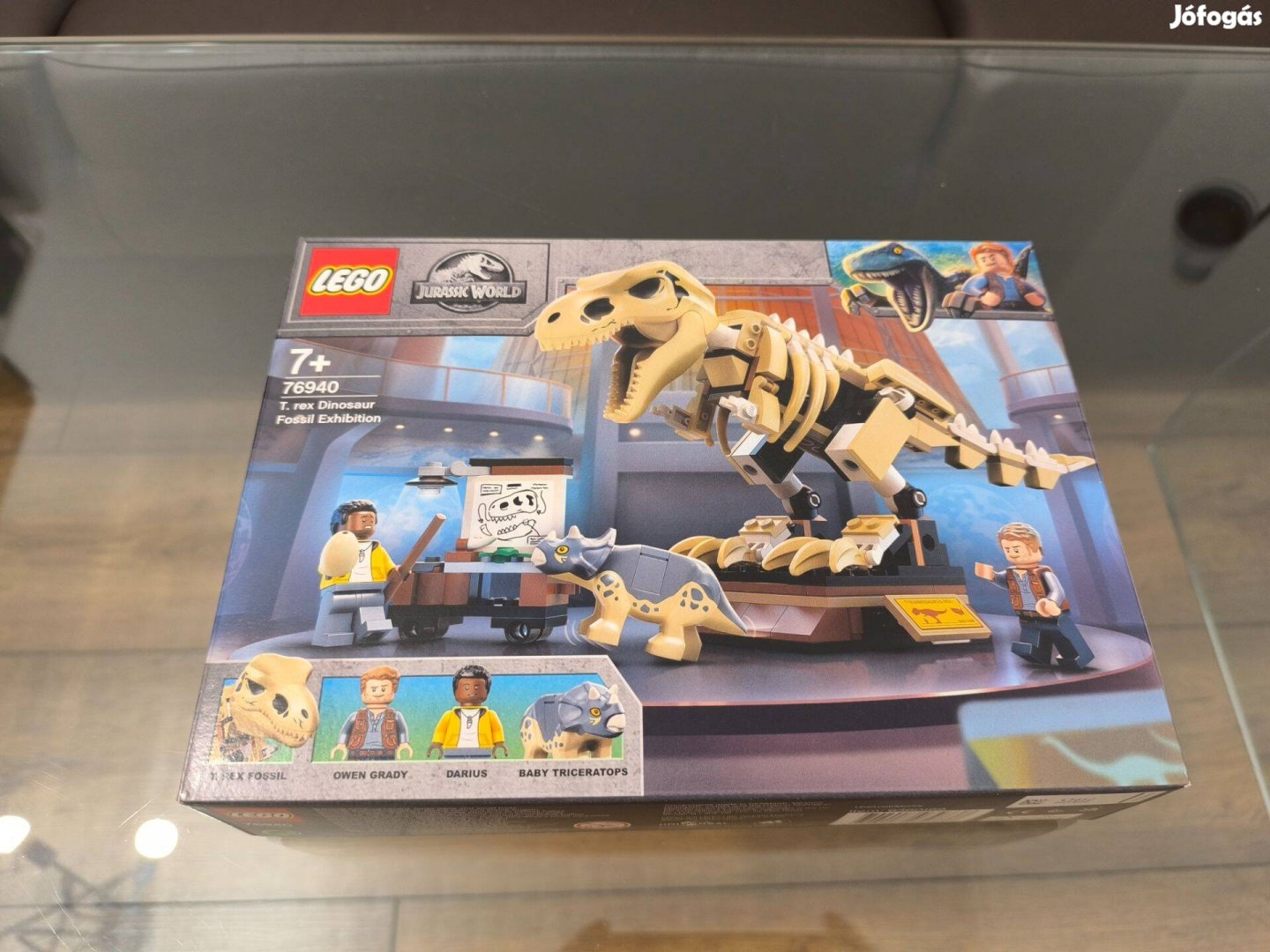 Új! Bontatlan! LEGO Jurassic World 76940 T. rex Dinosaur Fossil Exhibi