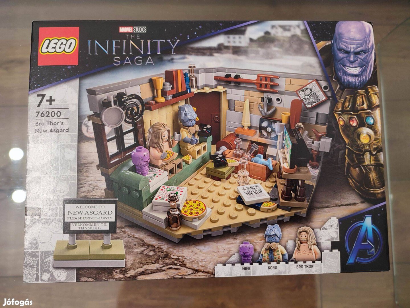 Új! Bontatlan! LEGO Marvel 76200 Bro Thor's New Asgard