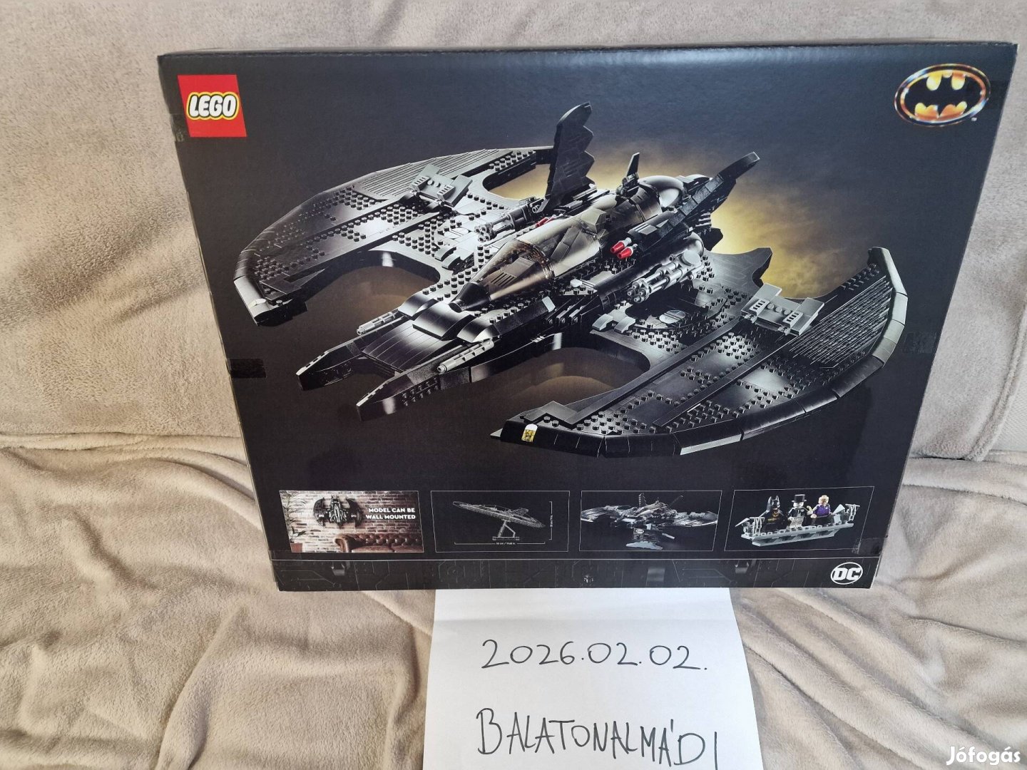 Új! Bontatlan! Lego Batman 76161 Denevérszárny 89