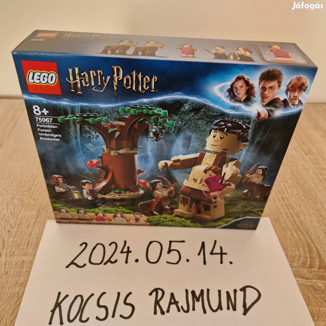Új! Bontatlan! Lego Harry Potter 75967 Tiltott Rengeteg 