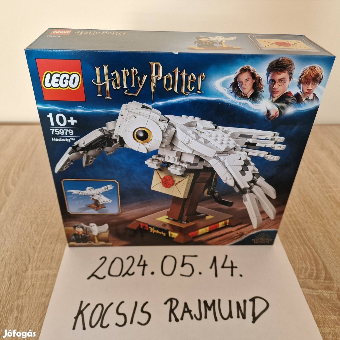 Új! Bontatlan! Lego Harry Potter 75979 Hedwig