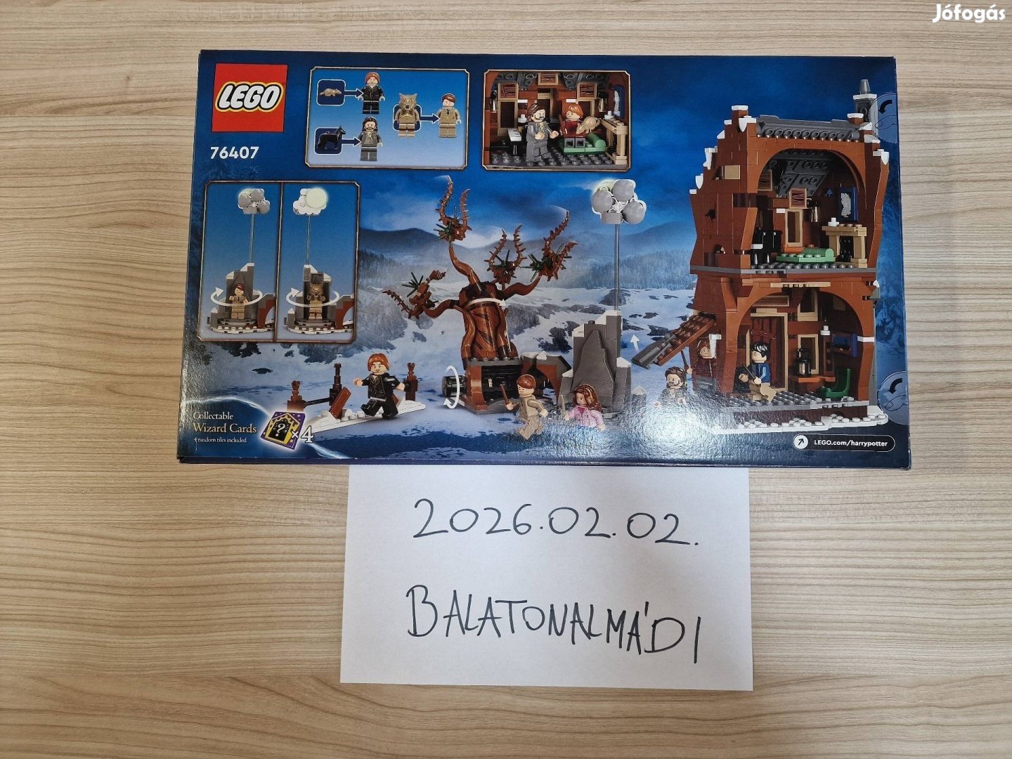 Új! Bontatlan! Lego Harry Potter 76407 Szellemszállás és