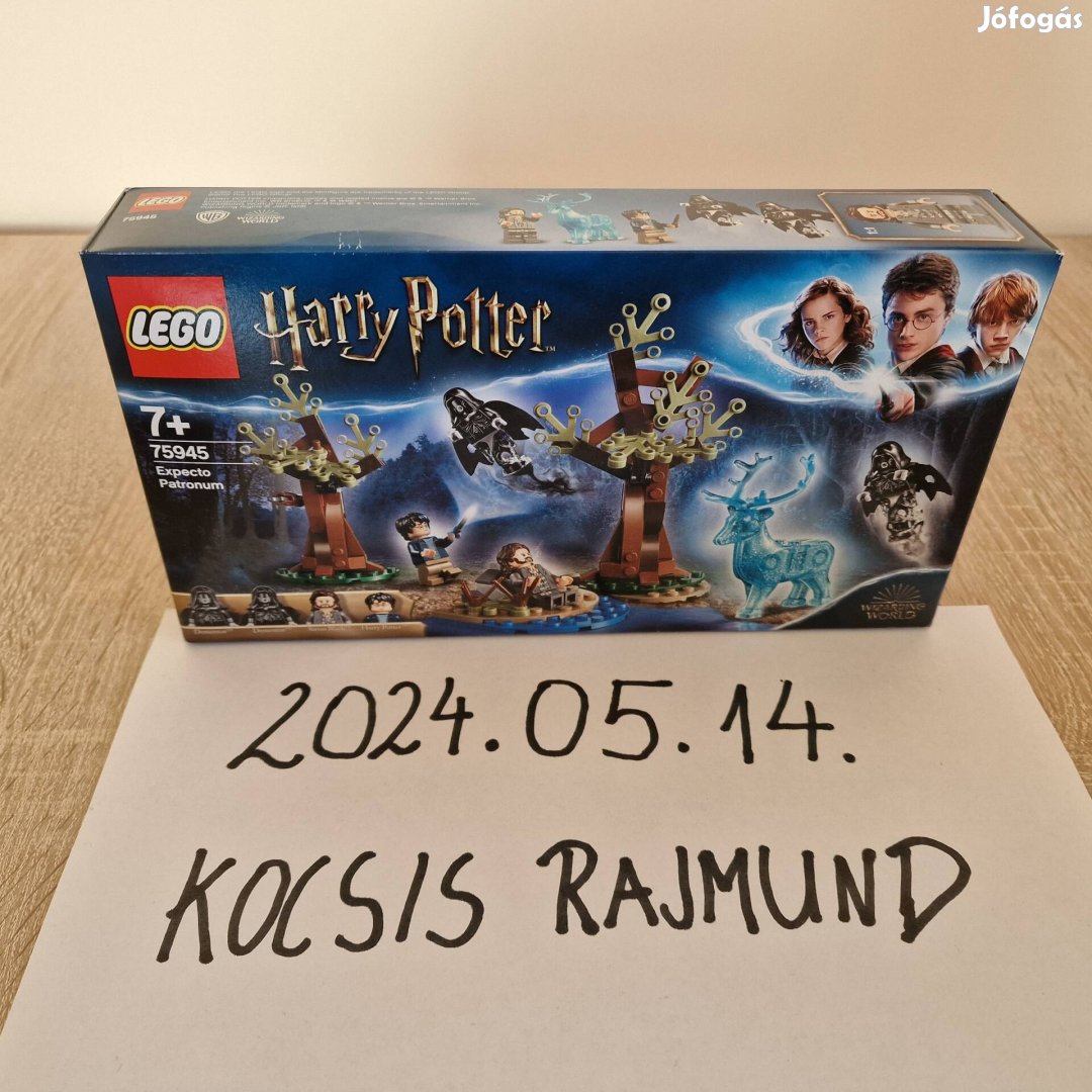 Új! Bontatlan! Lego Harry Potter Expecto Patronum 75945