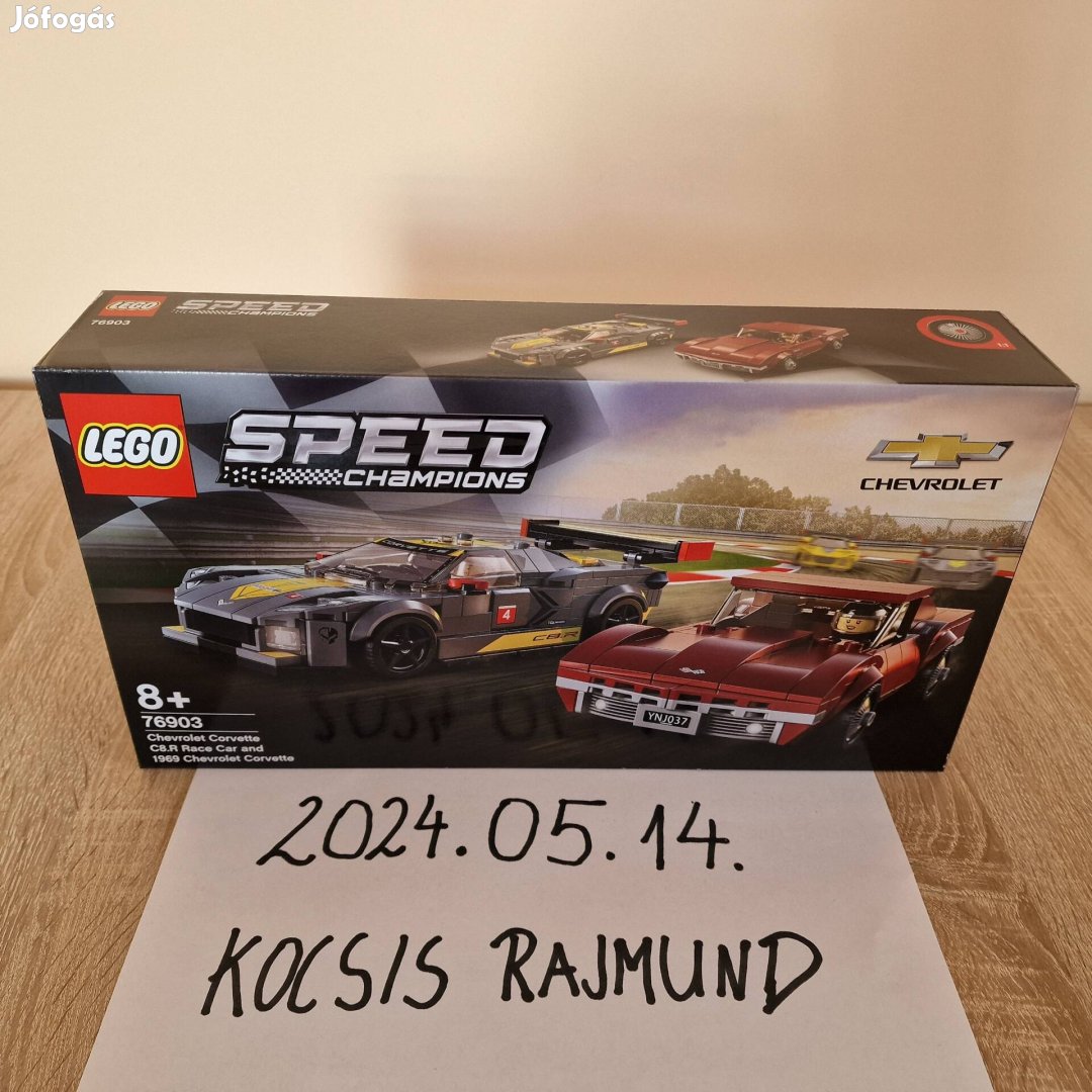 Új! Bontatlan! Lego Speed Champions 76903 Chevrolet Corvette