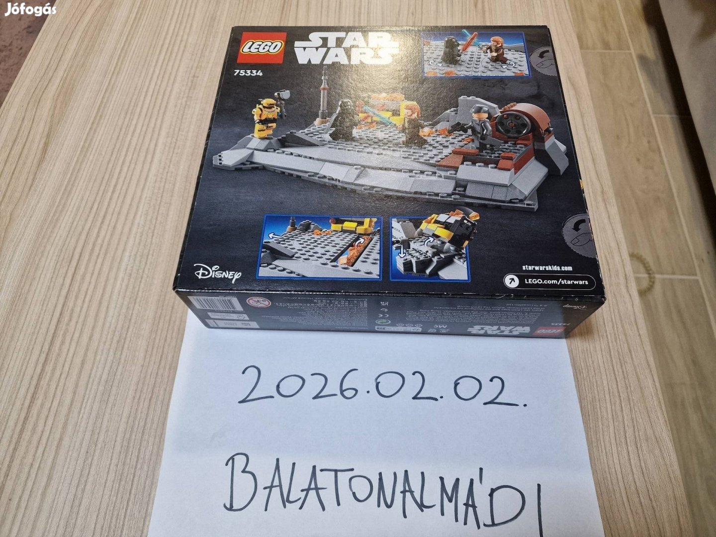 Új! Bontatlan! Lego Star Wars 75334 Obi Wan Kenobi vs Darth