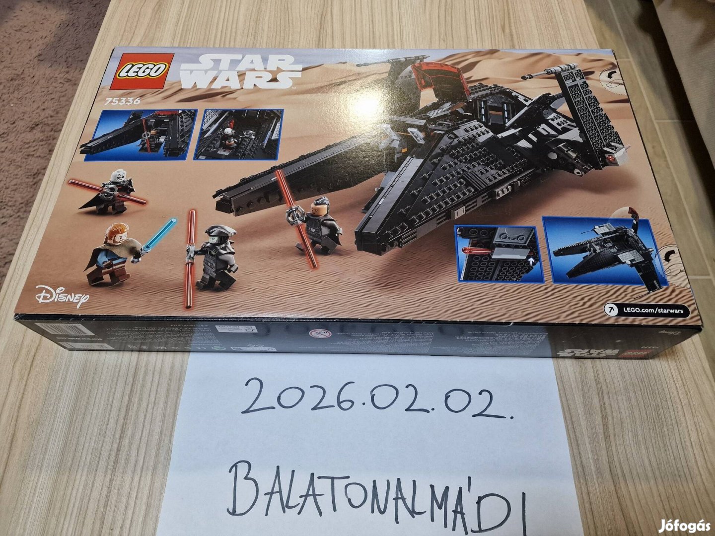 Új! Bontatlan! Lego Star Wars 75336 Inkvizítor szállító