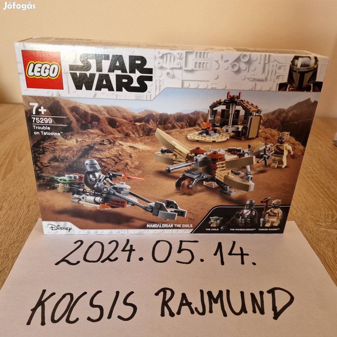 Új! Bontatlan! Lego Star Wars Tatooine-i kaland 75299