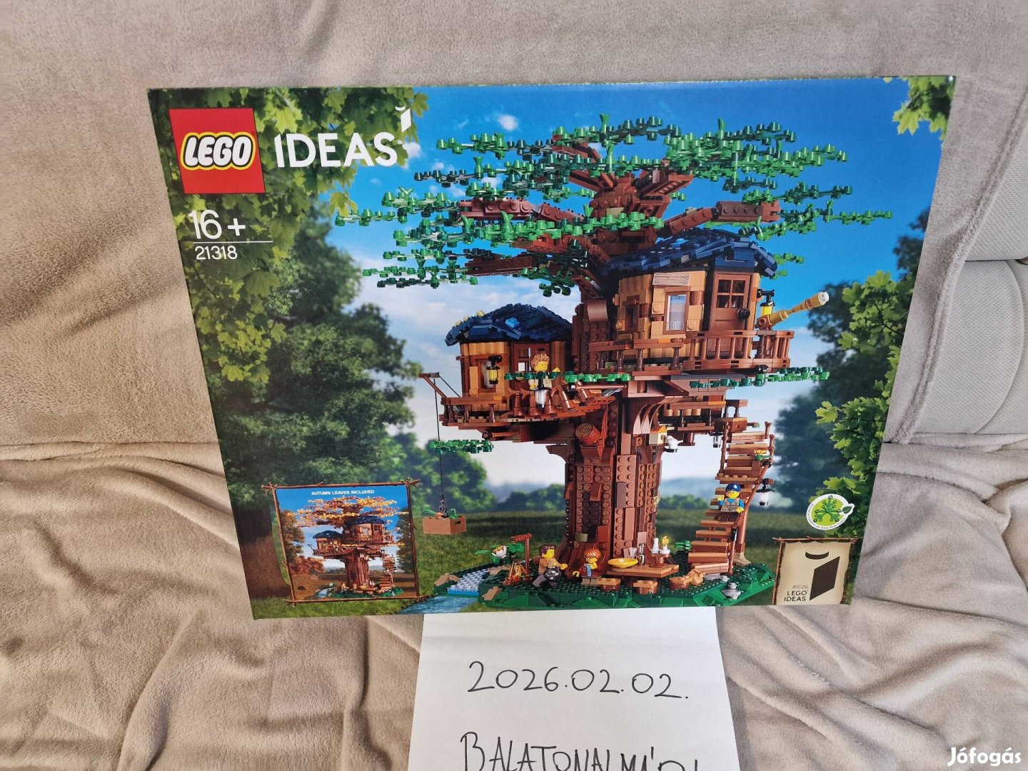 Új! Bontatlan! Lego ideas Lombház 21318