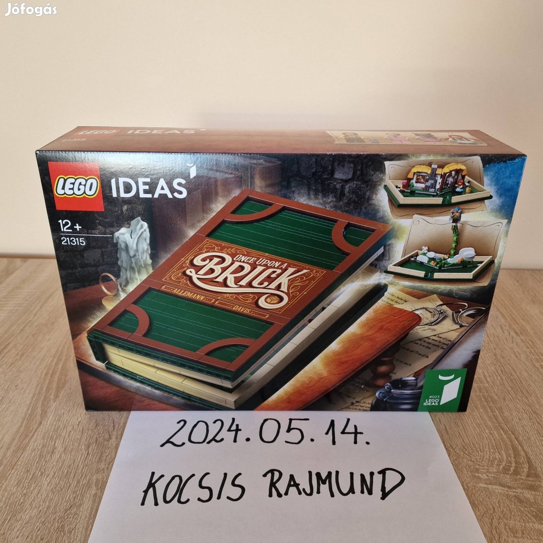Új! Bontatlan! Lego ideas Összecsukható könyv 21315