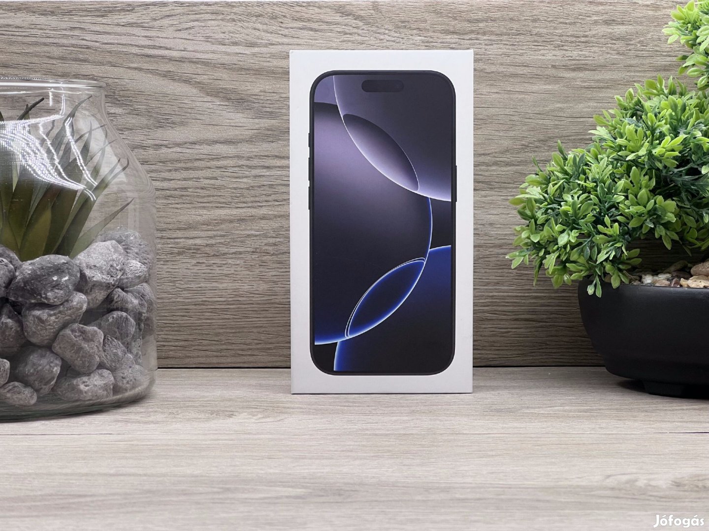 Új, Bontatlan iPhone 16 Pro Black Titanium 256GB 2 ÉV Garanciával