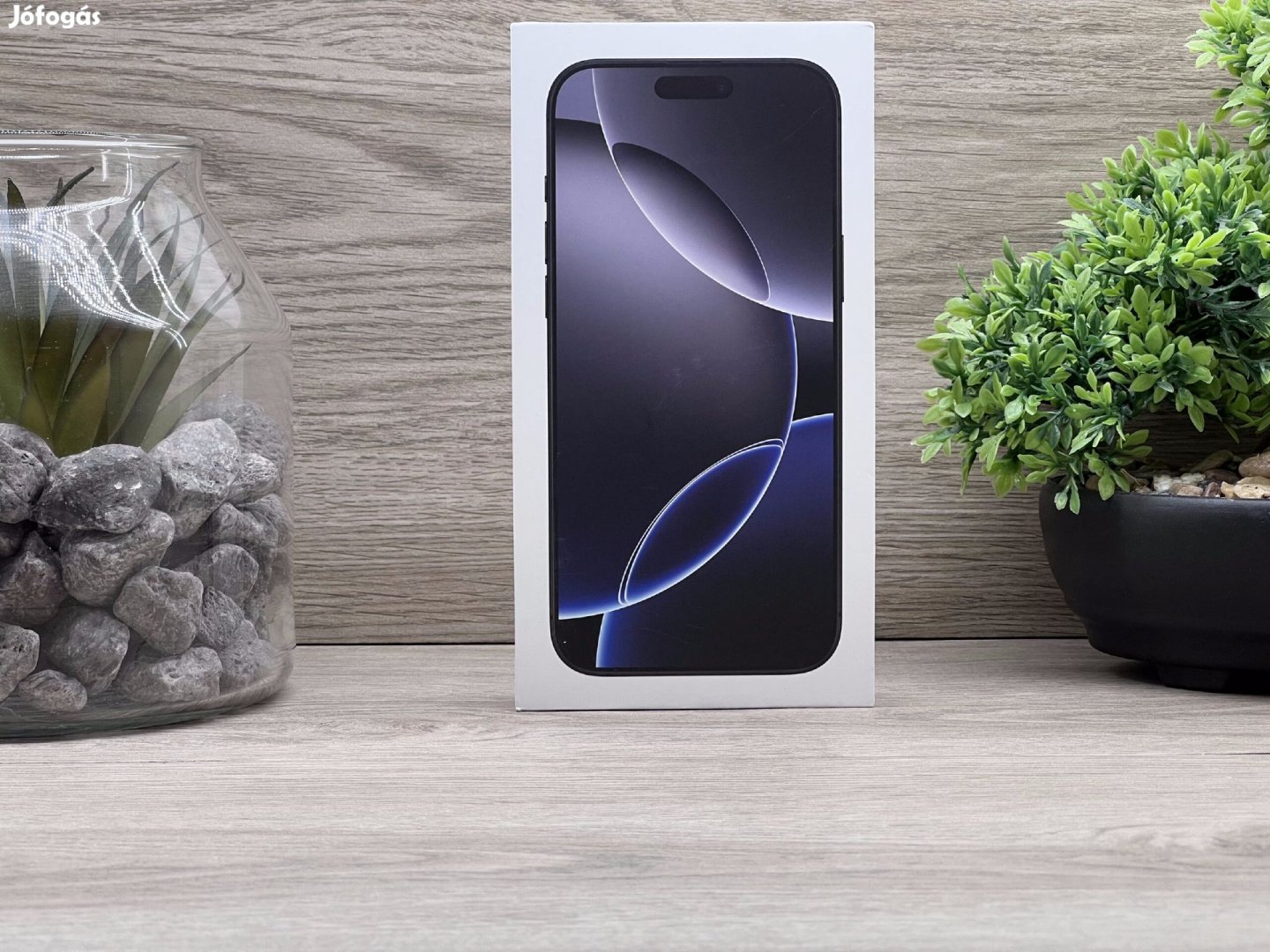 Új, Bontatlan iPhone 16 Pro Max Black Titanium 256GB 2 ÉV