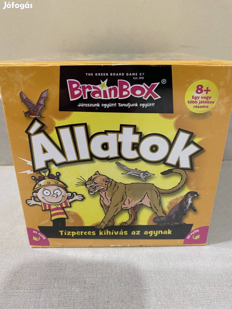 Új, Brainbox Állatok társasjáték