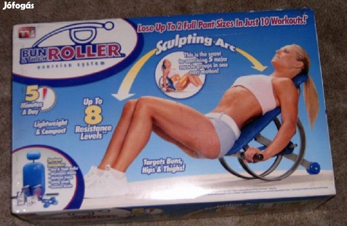 Új! Bun & Thigh Roller sporteszköz, sosem használt