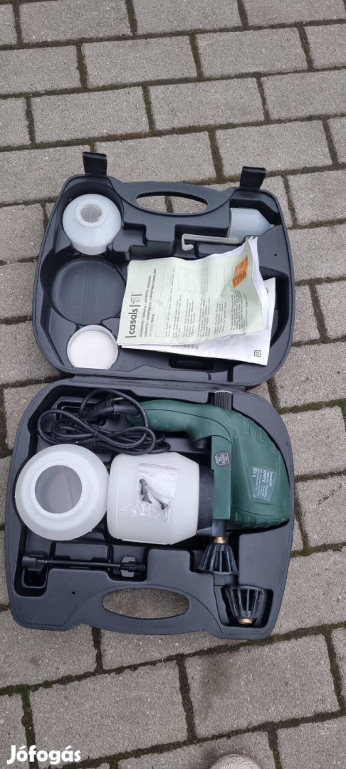 Új! Casals Vpp75 profi elektromos festő pisztoly festékszóró