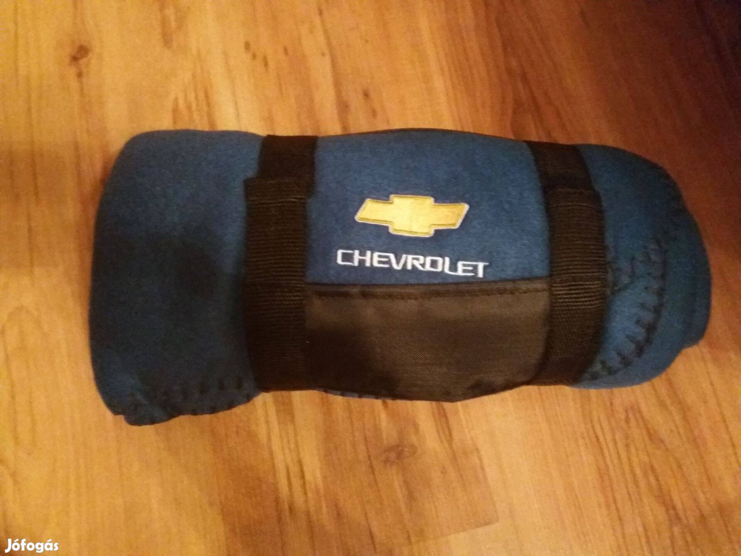 Új! Chevrolet polár takaró, pléd sötétkék 200 cm x 120 cm