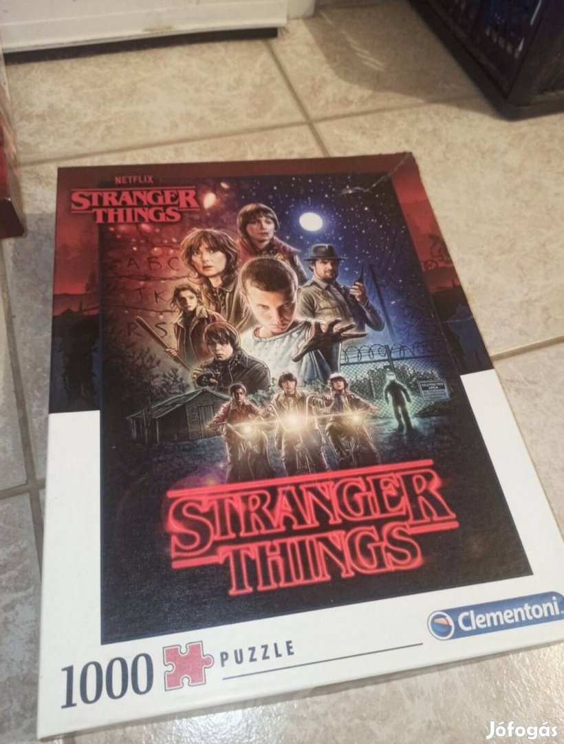 Új. Clementoni Stranger Things puzzle, 1000 db.