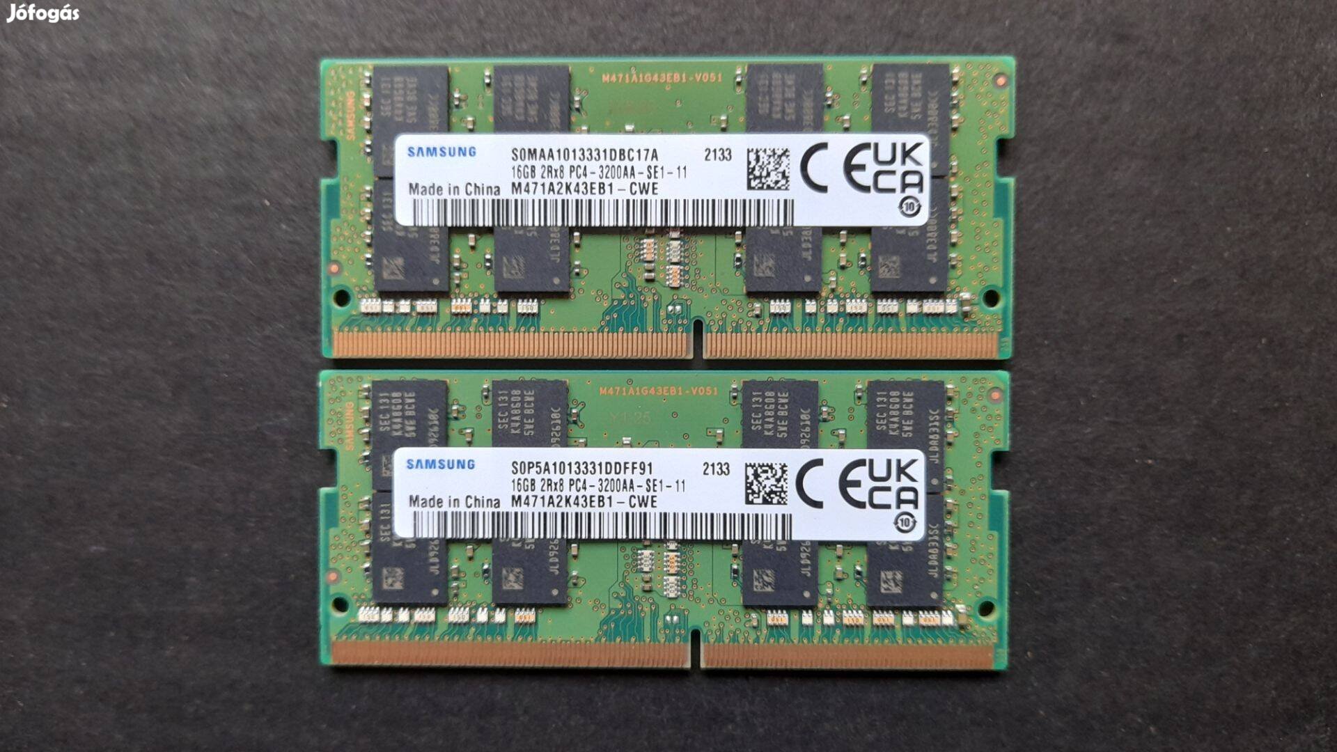 Új! DDR4 memória 16 GB 2666 / 3200