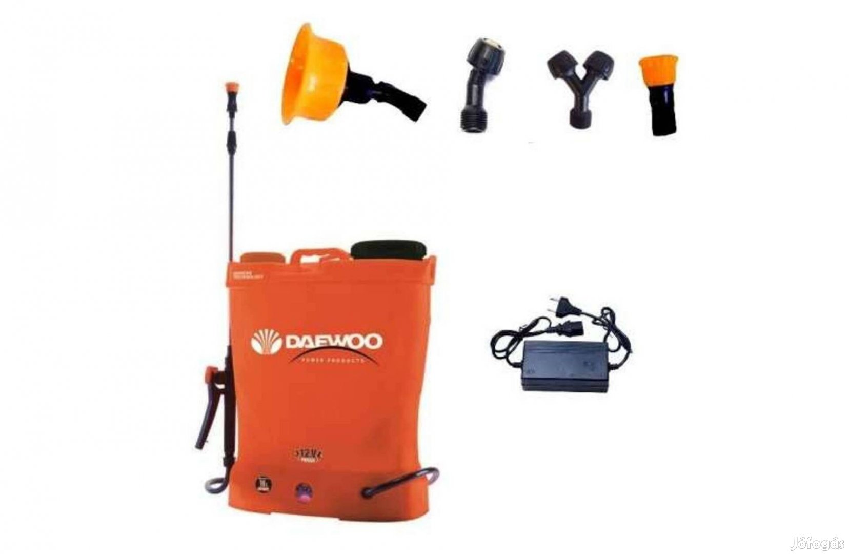 Új! Daewoo akkus háti permetező 16 l 12V akkumulátoros
