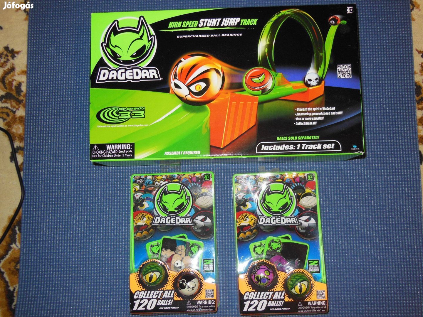 Új, Dagedar kaszkadőr versenypálya, versenyzőkkel