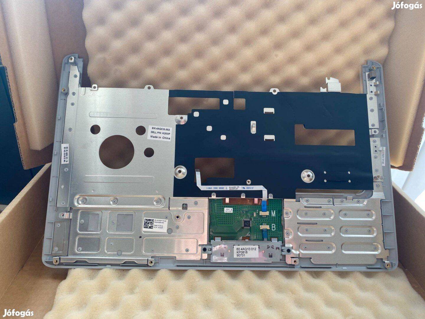 Új! Dell Inspiron 1545 Palmrest Touchpaddal gyári új ezüst K203P 0K203