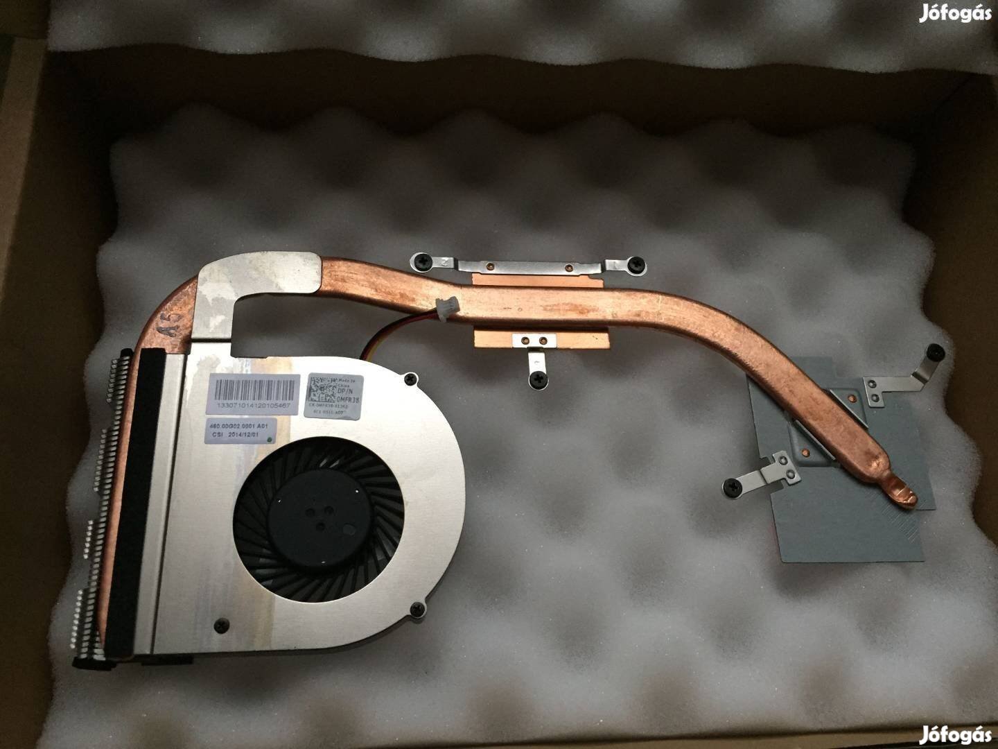 Új! Dell Inspiron 3442 3542 Heatsink Hűtőborda MFR38 0MFR38