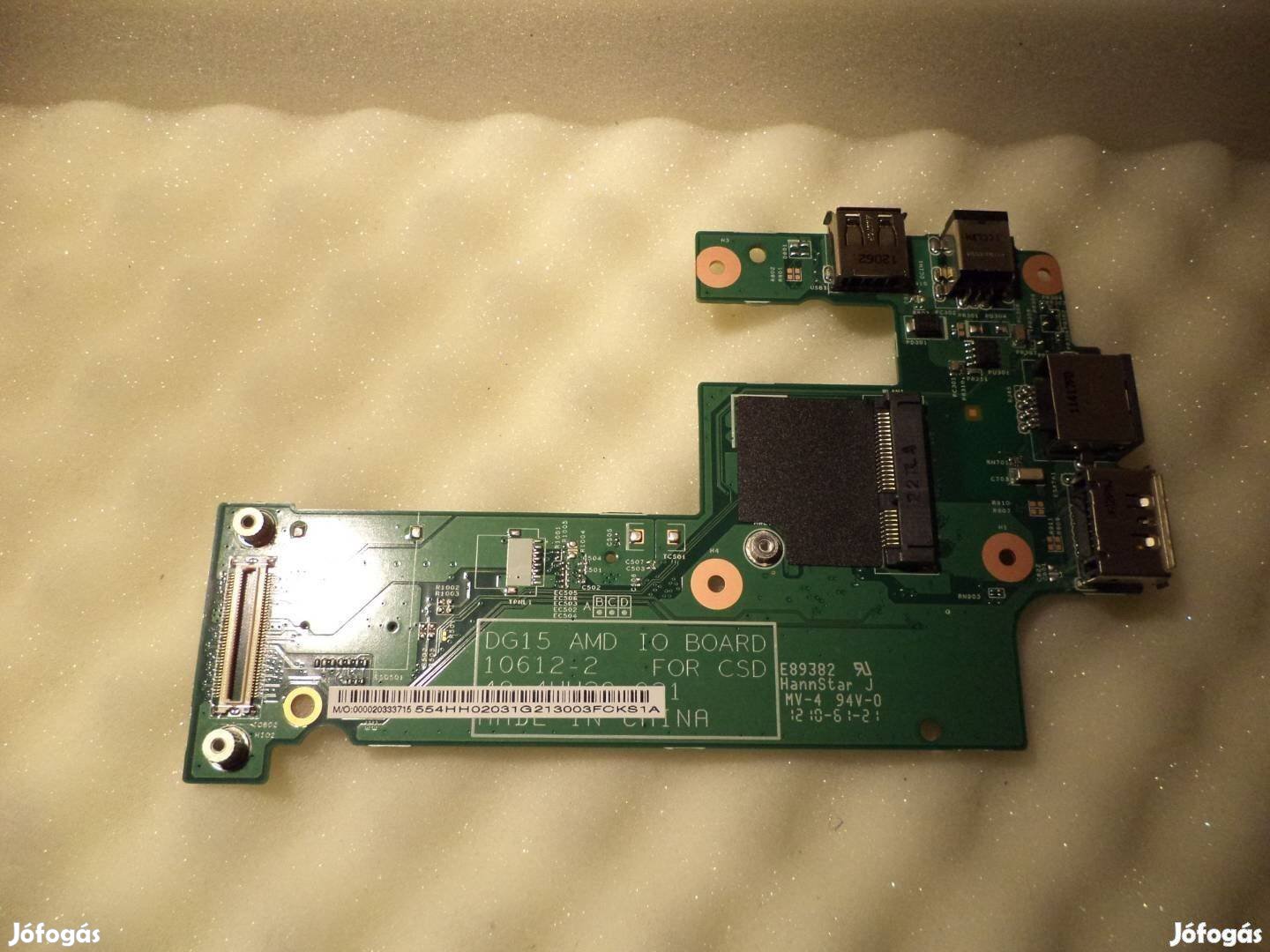 Új! Dell Inspiron 5010 M5010 AMD Charger Board 1Yjpk 01Yjpk