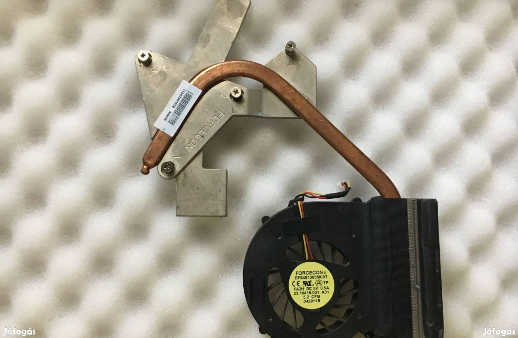Új! Dell Inspiron 5030 M5030 Heatsink Hűtőborda Ventilátor FC1Yf 0FC1Y