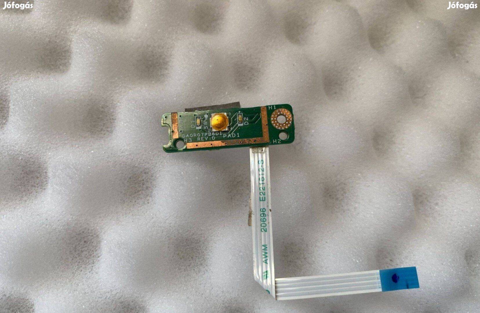 Új! Dell Inspiron 5323 bekapcsoló gomb panel DA0R07PB6D1