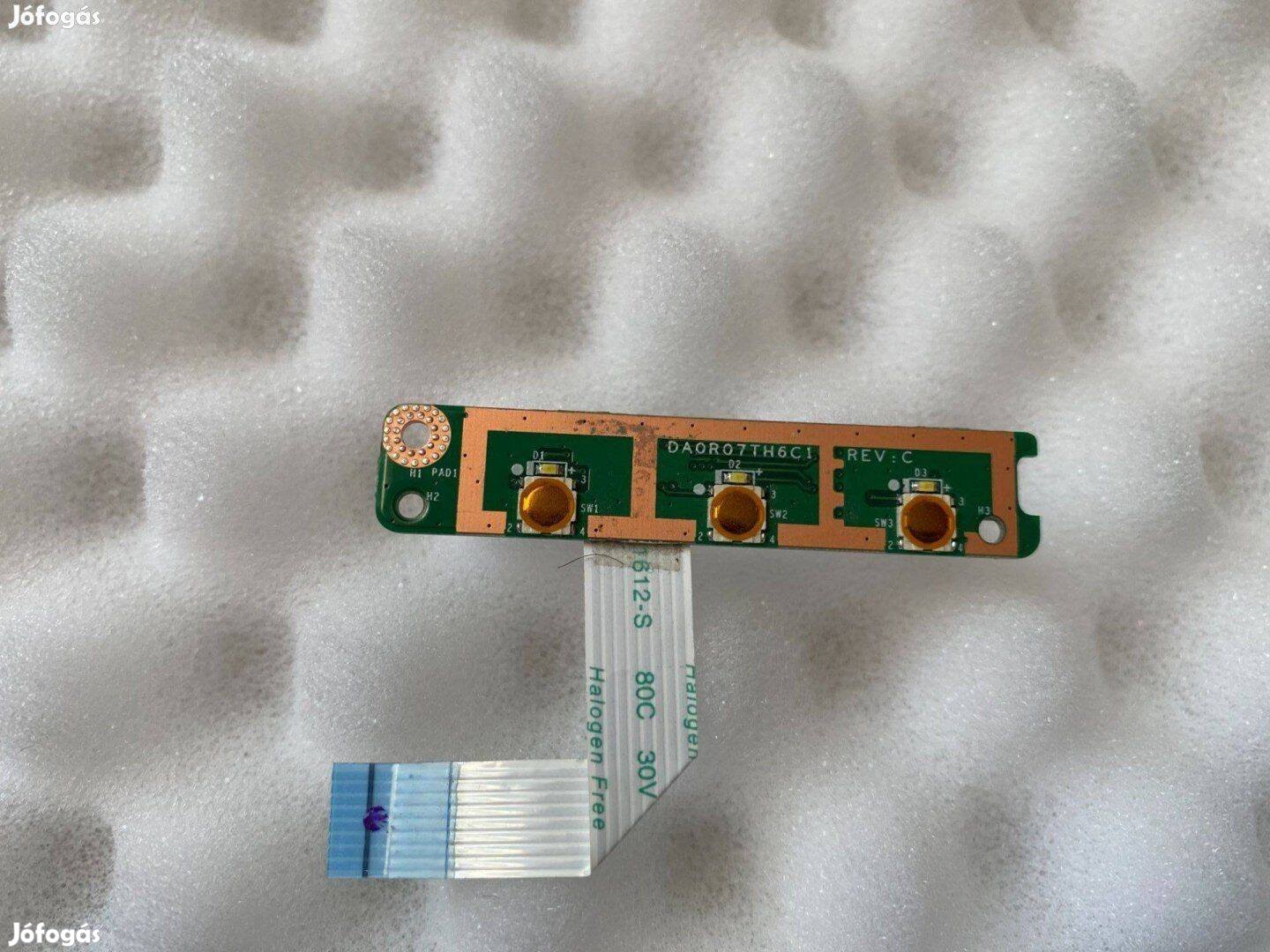 Új! Dell Inspiron 5323 media button board bontott DA0R07TH6C1 3SR07HB0