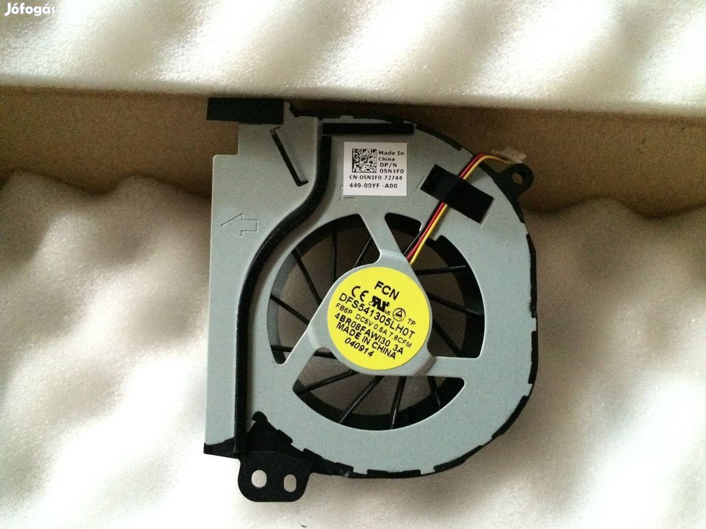 Új! Dell Inspiron 5420 7420 Vostro 3460 Ventilátor Új 5N1F0 DFS541305L