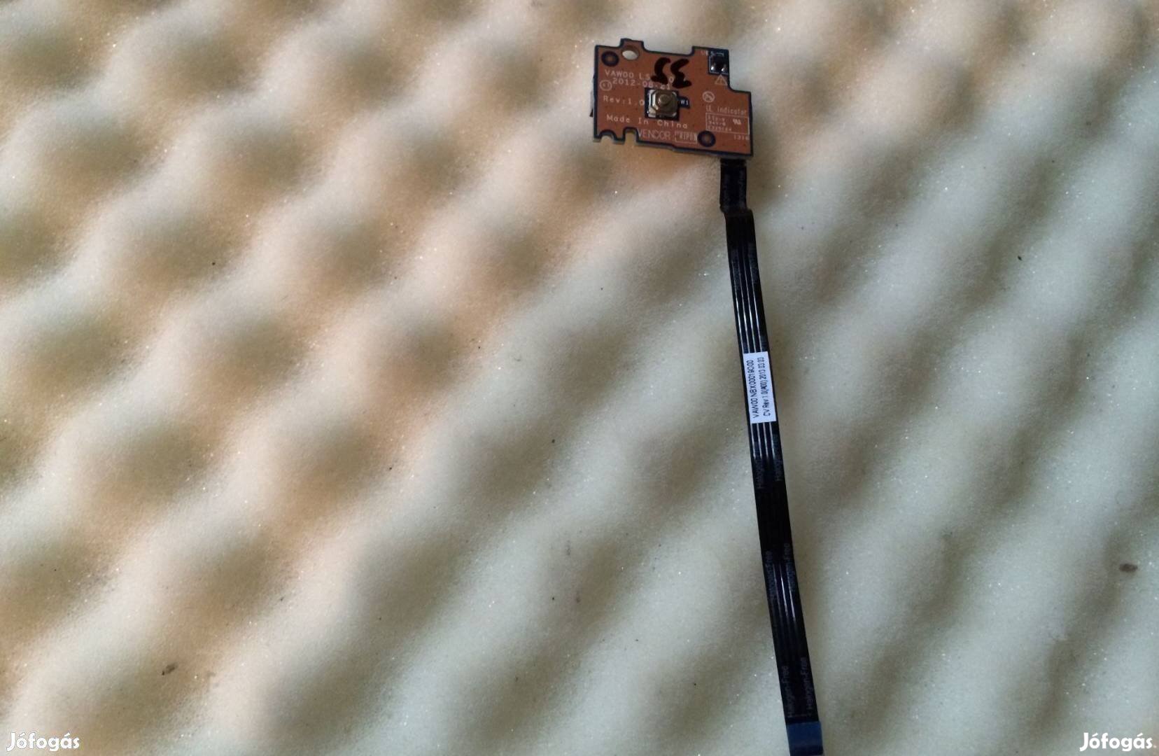 Új! Dell Inspiron 5521 Bekapcsoló Gomb Power Button