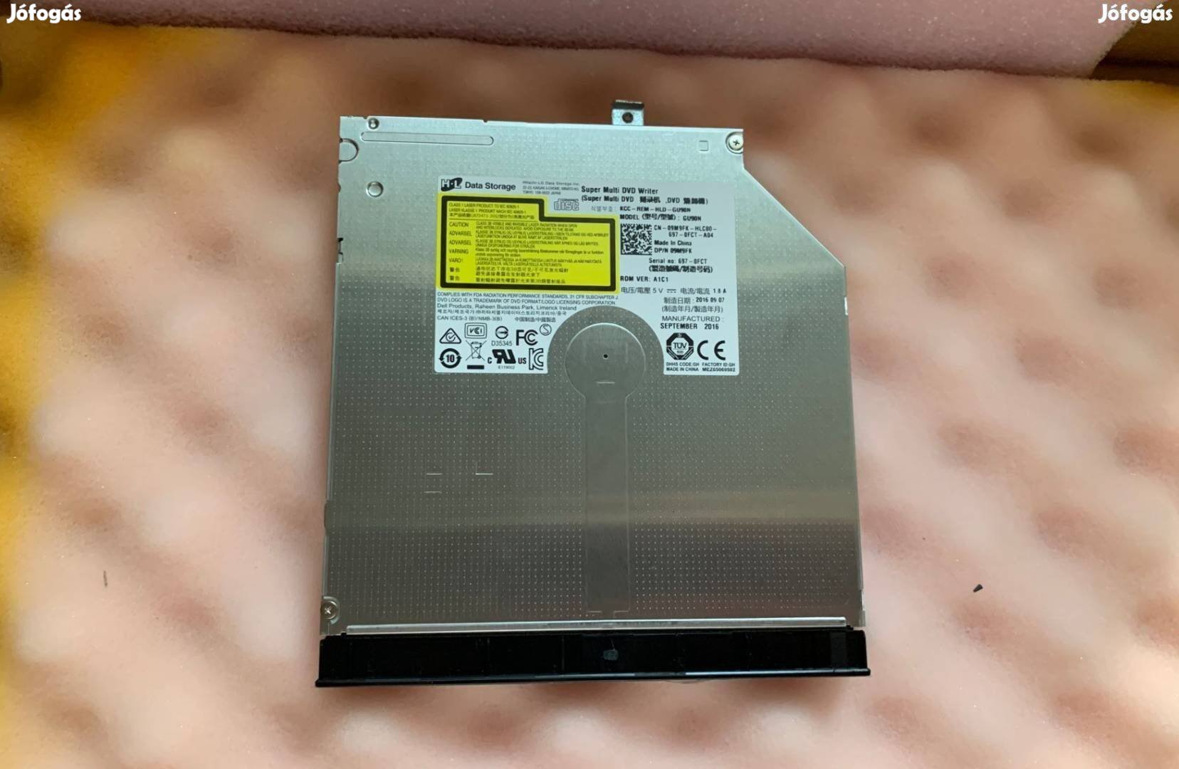 Új! Dell Inspiron 5555 5558 5559 dvd kompletten előlappal 1THR2 GU90N
