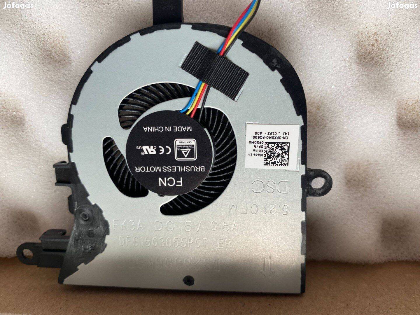 Új! Dell Inspiron 5570 5770 Latitude 3590 ventilátor fan