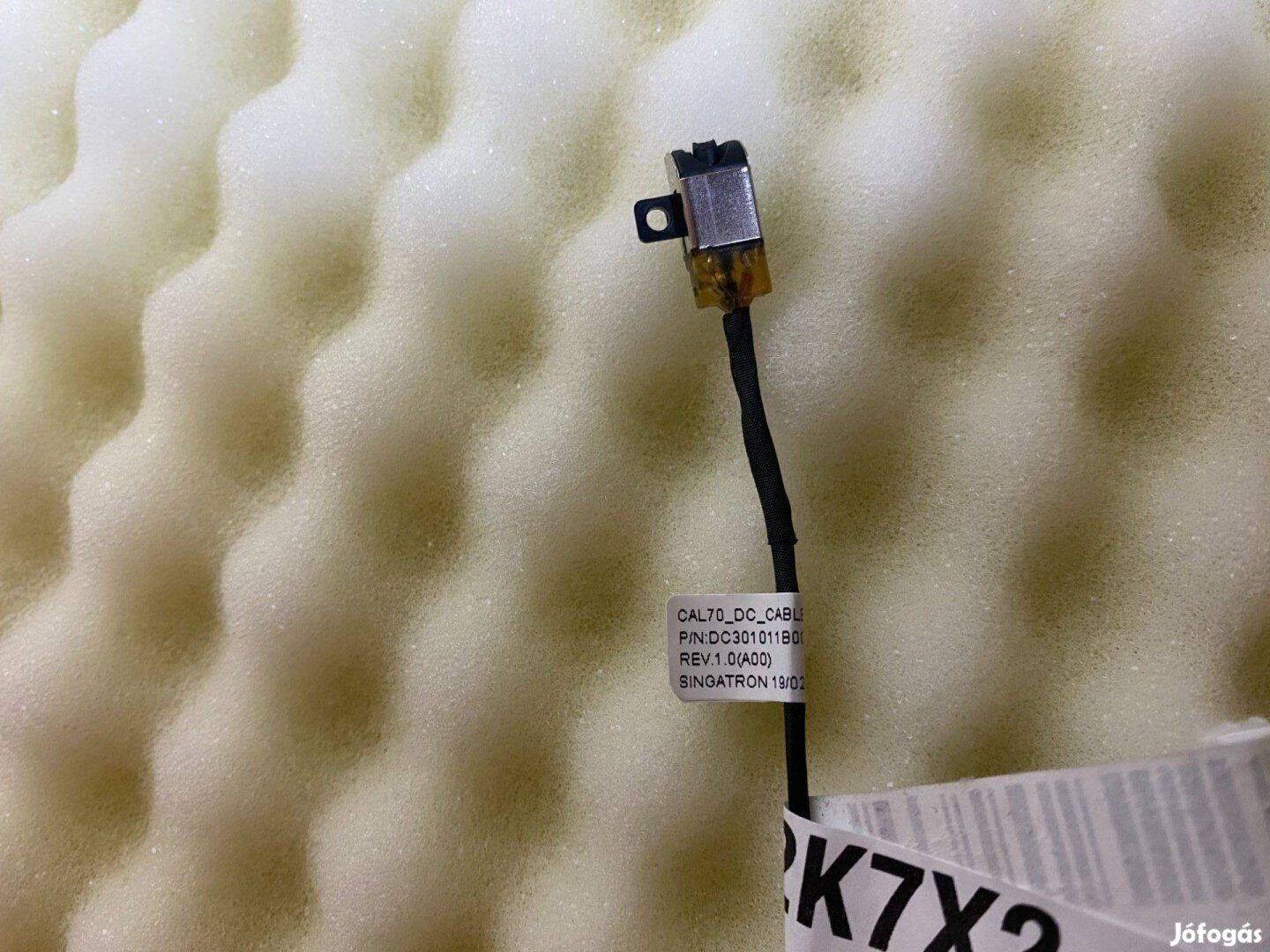 Új! Dell Inspiron 5570 5770 töltő csatlakozó gyári új DC301011B00 2K7X